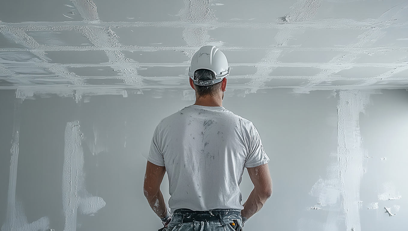 Seamless Finishes. Built with Gypsum