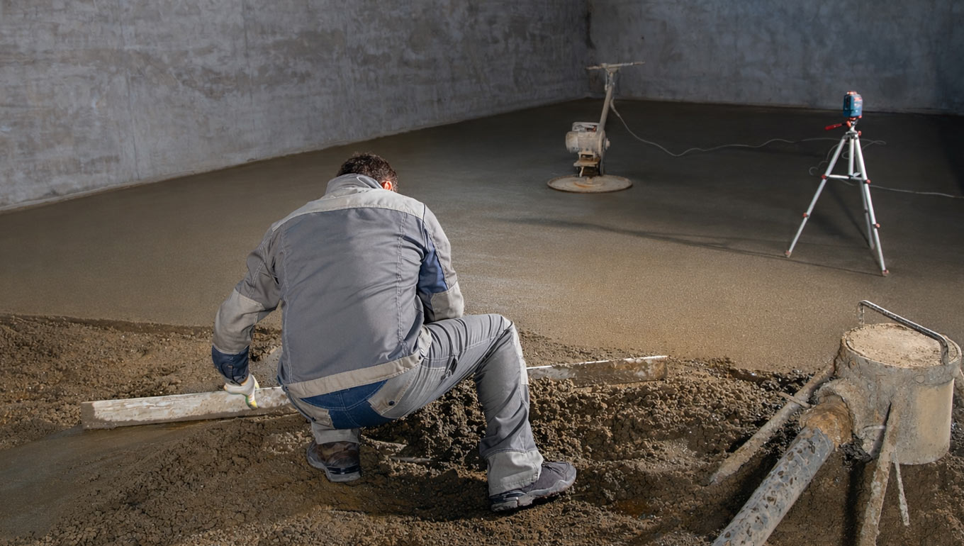Screed Application - Precision Foundations for Perfect Finishes