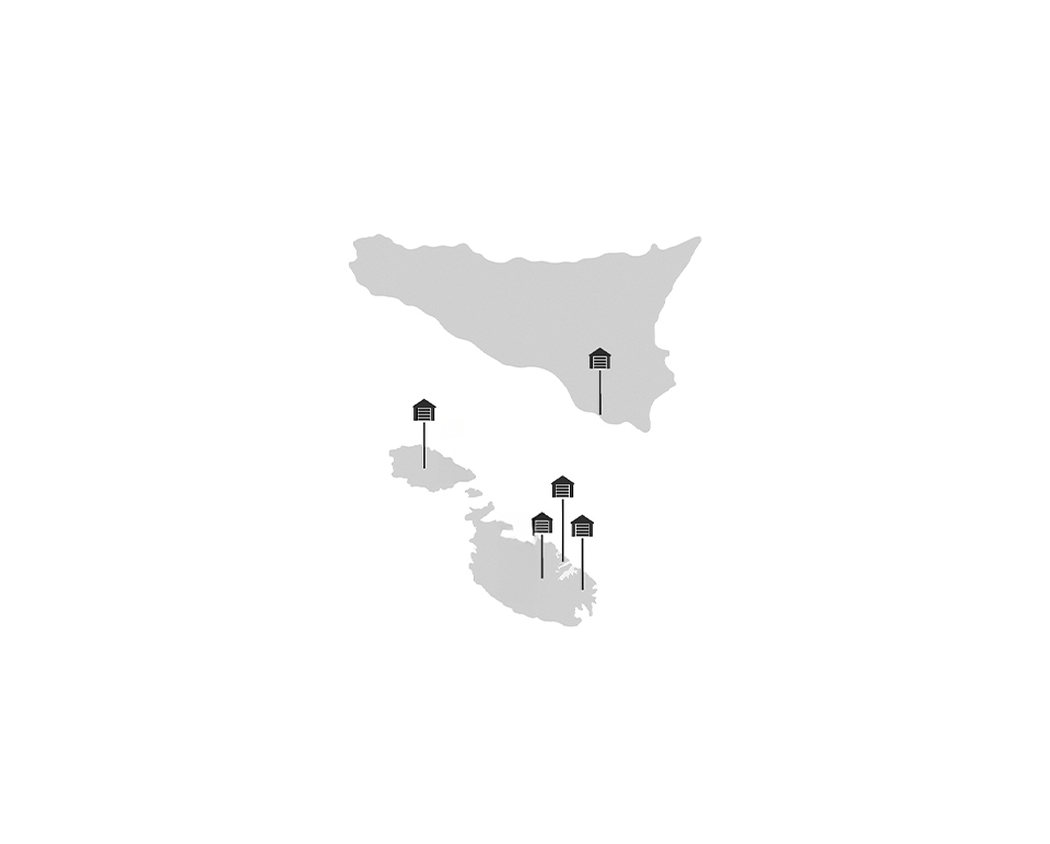 A strategic warehouse network <span>supporting every project.</span>